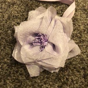 🌸2 for $10🌸 J. CREW Lavender floral ribbon belt